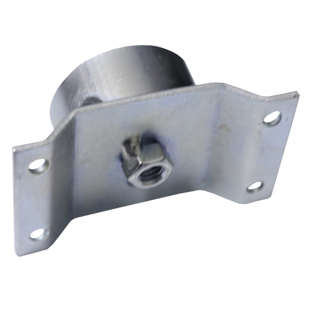 Chapinha Chapa Elevada com Tubo Fixação Pés Palito Rosca 5/16 Zincada G59