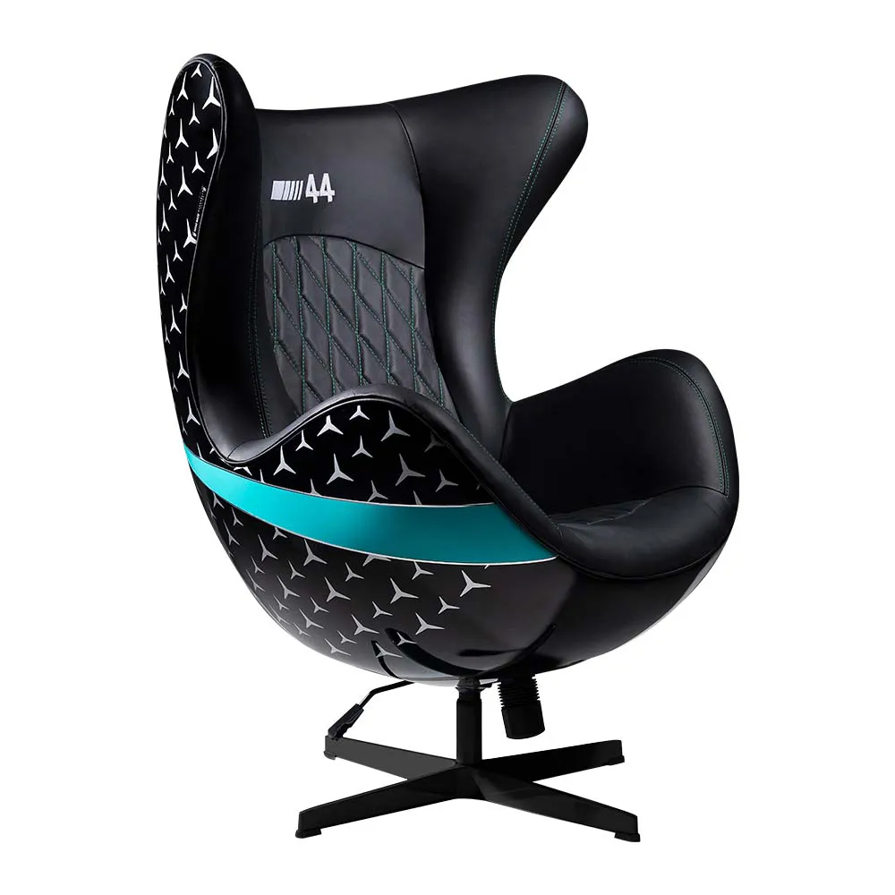 Conjunto 3 Poltronas Decorativas Egg Chair Hamilton Nº44/Lotus 12/RB Nº 33 G53 - Gran Belo