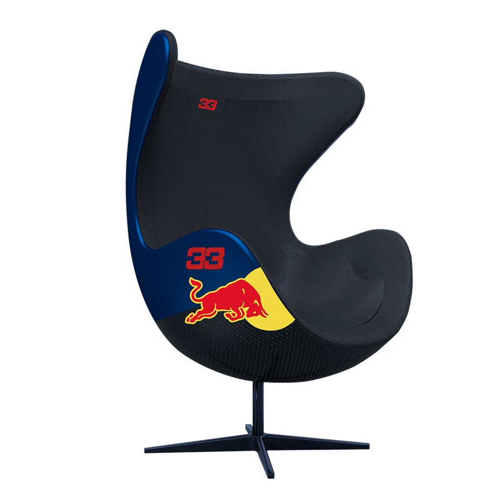 Conjunto 3 Poltronas Decorativas Egg Chair Hamilton Nº44/Lotus 12/RB Nº 33 G53 - Gran Belo