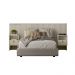 Conjunto Cabeceira Decorativa Noronha 240cm e 2 Mesas de Cabeceira Ilhéus Off White G77 - Gran Belo