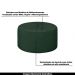 Conjunto Decorativo Sofá 240cm e Poltrona Clarke com Puff Round Veludo Verde G45 - Gran Belo