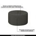 Conjunto Decorativo Sofá 240cn e Poltrona Clarke com Puff Round Veludo Cinza G45 - Gran Belo