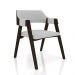 Conjunto Mesa de Jogos Carteado Bellagio Tampo Reversível Verde e 6 Cadeiras Madeira Poker Base Cone Linho Cinza/Capuccino G42 - Gran Belo