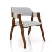 Conjunto Mesa de Jogos Carteado Bellagio Tampo Reversível Verde e 6 Cadeiras Madeira Poker Base Cone Linho Cinza/Imbuia G42 - Gran Belo