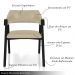 Conjunto Mesa de Jogos Carteado Bellagio Tampo Reversível e 4 Cadeiras Madeira Poker Base Cone PU Bege/Preto G42 - Gran Belo