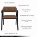 Conjunto Mesa de Jogos Carteado Bellagio Tampo Reversível e 4 Cadeiras Madeira Poker Base Cone PU Caramelo/Preto G42 - Gran Belo
