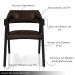 Conjunto Mesa de Jogos Carteado Bellagio Tampo Reversível e 4 Cadeiras Madeira Poker Base Estrela PU Marrom/Preto G42 - Gran Belo