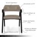 Conjunto Mesa de Jogos Carteado Bellagio Tampo Reversível e 4 Cadeiras Madeira Poker Base Estrela PU Nude/Preto G42 - Gran Belo