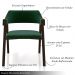 Conjunto Mesa de Jogos Carteado Bellagio Tampo Reversível e 4 Cadeiras Madeira Poker Base Estrela Veludo Verde/Imbuia G42 - Gran Belo