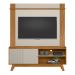 Conjunto Painel Extensível Rack TV até 65 Polegadas Tremonti/Audrey Nature/Off White G77 - Gran Belo