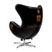Conjunto Poltronas Decorativas Egg Chair MP4 SN 88/Lotus 12 G53 - Gran Belo
