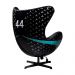 Conjunto Poltronas Decorativas Egg Chair RB Nº33/Hamilton Nº44 G53 - Gran Belo