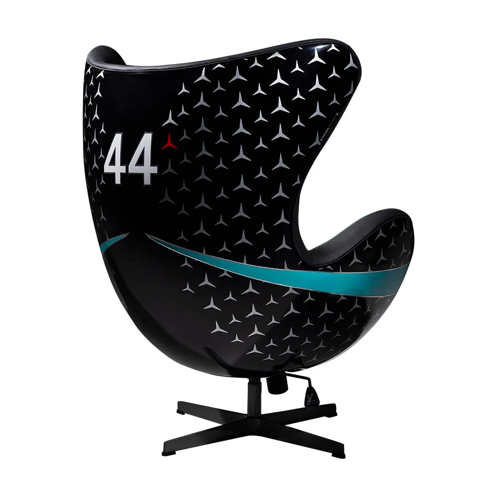 Conjunto Poltronas Decorativas Egg Chair RB Nº33/Hamilton Nº44 G53 - Gran Belo