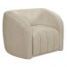 Conjunto Sala de Estar Sofá 292cm 4 Lugares e Poltrona Adam Boucle Bege G45 - Gran Belo