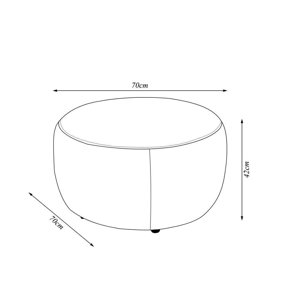 Conjunto Sala de estar Decorativo Mariele Poltrona Base Giratória em Aço com Puff Couro Caramelo G88 - Gran Belo