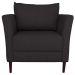 Conjunto Sofá 2 Lugares com 2 Poltronas Pés Palito Lubbock Couro Marrom G58 - Gran Belo