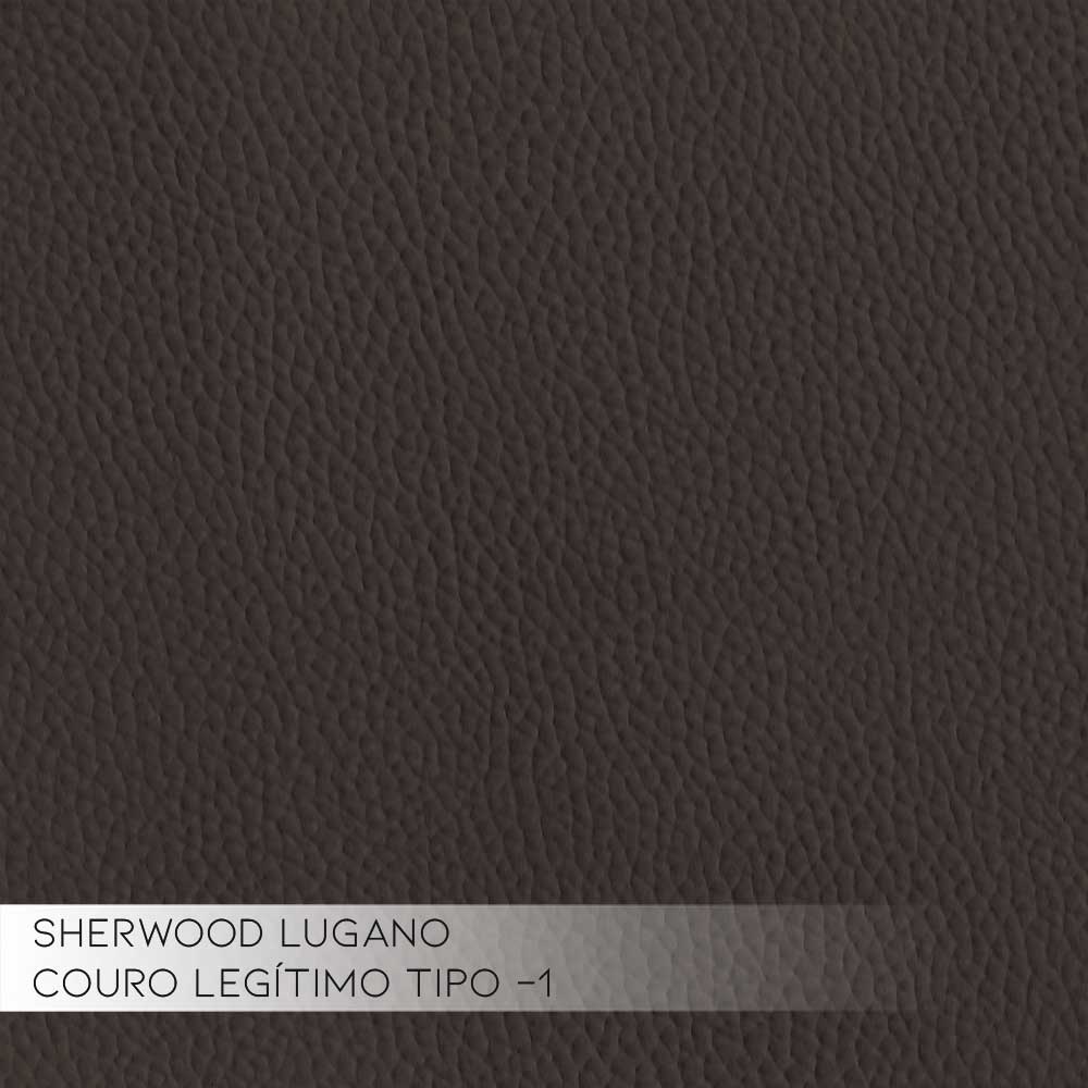 Conjunto Sofá 3 e 2 Lugares Sala de Estar kenny Couro Tabaco G43 - Gran Belo