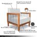 Conjunto Sofá Namoradeira e Poltrona Sala de Estar Pés Madeira Maciça Corda Náutica Preta Manila PU Branco G63 - Gran Belo