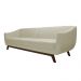 Sofá Boomer 210cm Veludo Bege - Gran Belo Decor