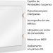 Espelho de Penteadeira Suspensa para Quarto Decorativa PE2006 MPD Branco G69 - Gran Belo