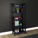 Estante para Escritório Home Office Gamer ME4166 MDP Preto/Azul G69 - Gran Belo