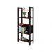 Estante para Escritório Home Office Gamer ME4166 MDP Preto/Vermelho G69 - Gran Belo