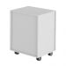 Gaveteiro com Chave para Escritório Home Office ME4148 MDP Branco G69 - Gran Belo