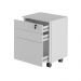 Gaveteiro com Chave para Escritório Home Office ME4148 MDP Branco G69 - Gran Belo
