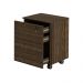 Gaveteiro com Chave para Escritório Home Office ME4148 MDP Nogal G69 - Gran Belo
