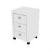 Gaveteiro para Escritório Home Office ME4108 MDP Branco G69 - Gran Belo