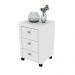 Gaveteiro para Escritório Home Office ME4108 MDP Branco G69 - Gran Belo