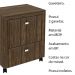 Gaveteiro para Escritório Home Office ME4112 MDP Nogal G69 - Gran Belo
