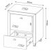 Gaveteiro para Escritório Home Office ME4112 MDP Rustico G69 - Gran Belo