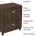 Gaveteiro para Escritório Home Office ME4112 MDP Rustico G69 - Gran Belo