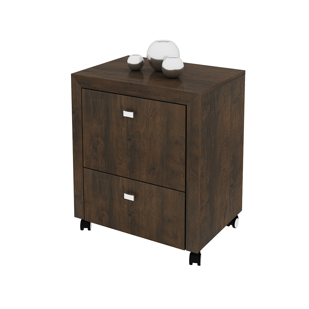 Gaveteiro para Escritório Home Office ME4112 MDP Rustico G69 - Gran Belo