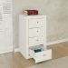 Gaveteiro para Escritório Home Office ME4133 MDP Branco G69 - Gran Belo