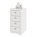 Gaveteiro para Escritório Home Office ME4133 MDP Branco G69 - Gran Belo