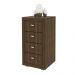 Gaveteiro para Escritório Home Office ME4133 MDP Nogal G69 - Gran Belo