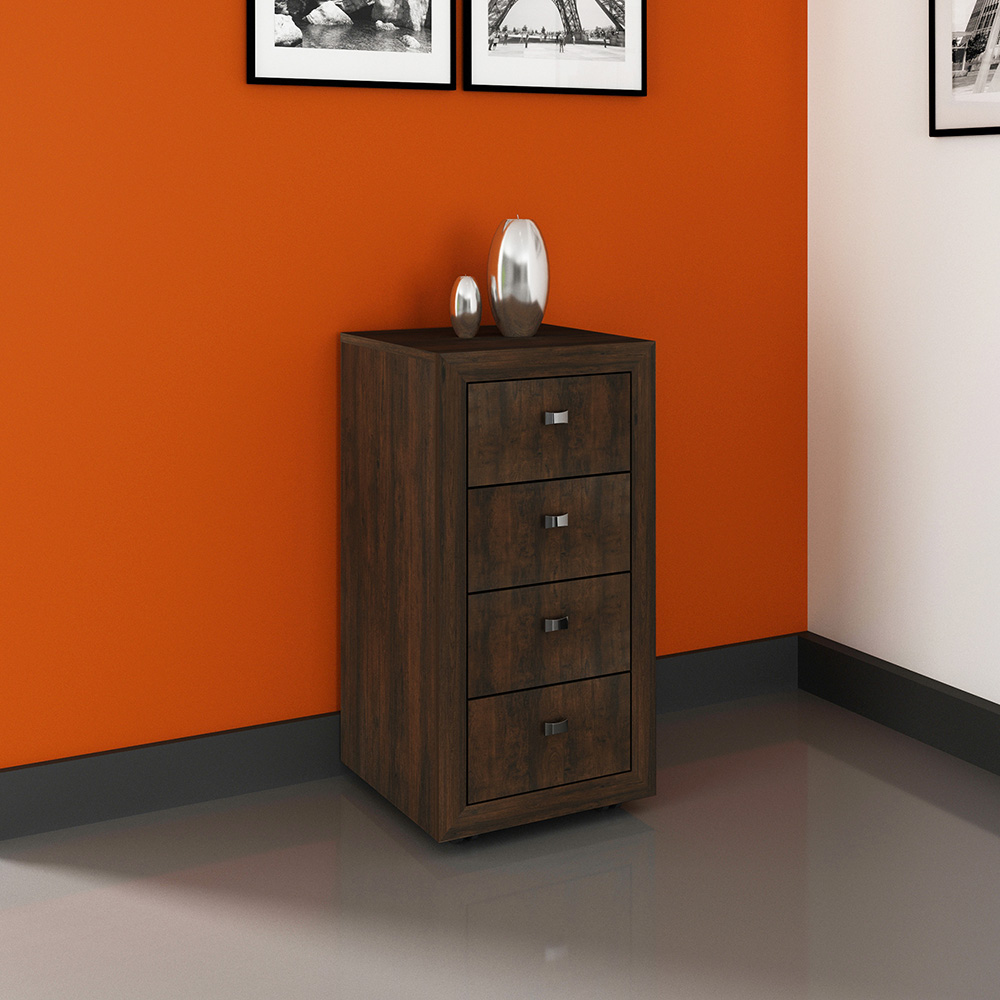 Gaveteiro para Escritório Home Office ME4133 MDP Rustico G69 - Gran Belo