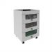 Gaveteiro para Escritório Home Office PE2013 MDP Branco G69 - Gran Belo