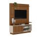 Home Decorativo Vicente MDF/MDP TV até 60 Polegadas Porta de Correr Jatobá/Off White G77 - Gran Belo