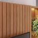 Home Estante Monterrey Decorativo TV até 82 MDP/HDF 240cm Fitas LED Nichos Freijó/Off White G73 - Gran Belo