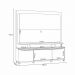 Home Estante Quantum em MDP/MDF para TV até 70 Polegadas Off White/Cinamomo G26 - Hb Móveis