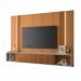 Home Suspenso Decorativo Rennes MDF/MDP c/LED para TV até 85 Polegadas Cinamomo/Off White G26 - Gran Belo
