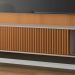 Home Suspenso Decorativo Rennes MDF/MDP c/LED para TV até 85 Polegadas Cinamomo/Off White G26 - Gran Belo