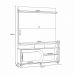 Home Theater Órbis TV até 55 Polegadas com Rodízios Castanho/Off White G26 - Hb Móveis
