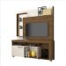 Home Theater Dedalo Prateleira em Vidro MDP até 50 Naturale/OffWhite G97 - Gran Belo