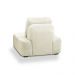 KIt 2 Poltronas Decorativas Santiago Sala de Estar Pés em Madeira Bouclê Branco G89 - Gran Belo