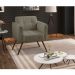 Kit 02 Poltronas Decorativa Bia Couro Fendi G58 - Gran Belo