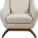 Kit 02 Poltronas Decorativas Sala de Estar Base de Madeira Naomi Algodão G15 - Gran Belo